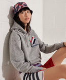 Sportstyle Chenille Hoodie - Grey Slub Grindle