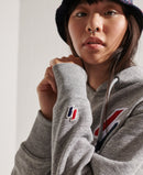 Sportstyle Chenille Hoodie - Grey Slub Grindle