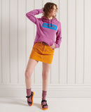 Core Logo Workwear Hoodie - Dusty Wine