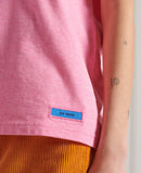 Vintage Logol Cali Tee 180 - Fluro Pink Pastel