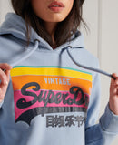 Vintage Logo Cali Hoodie - Forever Blue