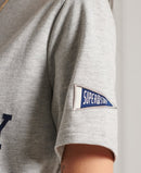 Collegiate Athletic Union Tee - Grey Marl