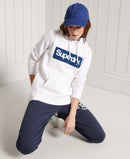 Core Logo Workwear Hoodie - Brilliant White