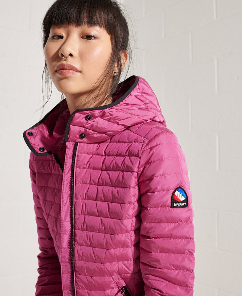 Core Down Jacket - Hot Pink