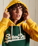 Vintage Logo Raglan Hoodie - Enamel Green