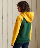 Vintage Logo Raglan Hoodie - Enamel Green