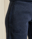 Vintage Logo Emblem Joggers - Vintage Navy