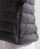 Classic Fuji Puffer Jacket - Charcoal