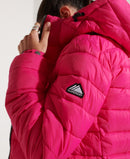 Classic Fuji Puffer Jacket - Hot Pink