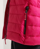 Classic Fuji Puffer Jacket - Hot Pink