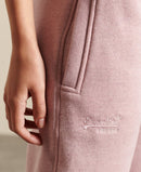 Vintage Logo Emblem Joggers - Soft Pink Marl