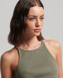 Vintage Racer Vest - Dusty Olive