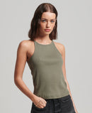 Vintage Racer Vest - Dusty Olive