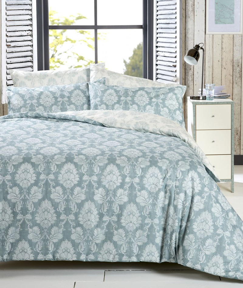 VANTONA NADIA TEAL DUVET COVER SET