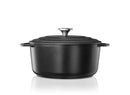 Vivo 24cm Cast Iron Black Casserole