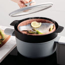 Leo 24cm Steam & Strain