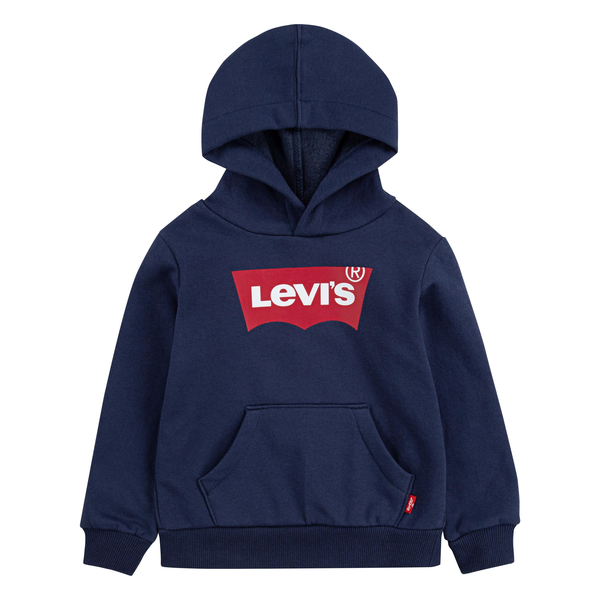 Levis Boys Batwing Screenprint Hoodie - Dress Blue
