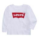 Boys Long Sleeve Batwing T-shirt - White