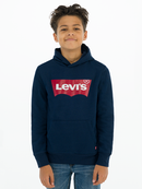 Levis Boys Batwing Screenprint Hoodie - Dress Blue