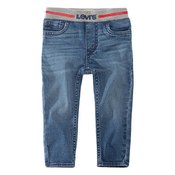 Baby Boy Pull On Skinny Jean - Dark Denim