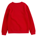 Boys Batwing Sweater - Levis Red/white