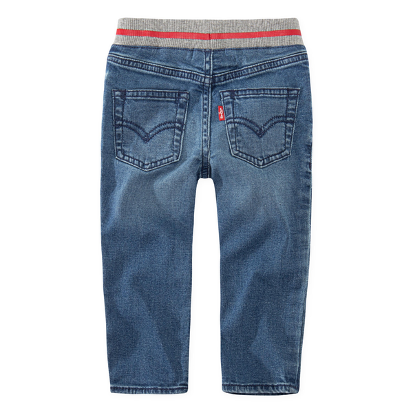 Baby Boy Pull On Skinny Jean - Dark Denim