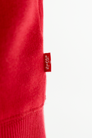 Boys Batwing Sweater - Levis Red/white