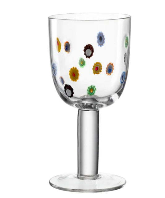Fiori White Wine Glass