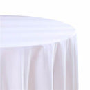 Windsor Tablecloth Round 88" - White