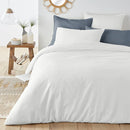 200TC Percale Standard Pillowcase Pair White