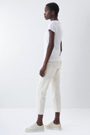 Beaded Logo T-shirt - White