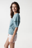 Short Sleeve Pearl Logo T-shirt - Green