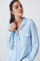 Blouse - Bright Blue