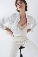 Lace Top - White