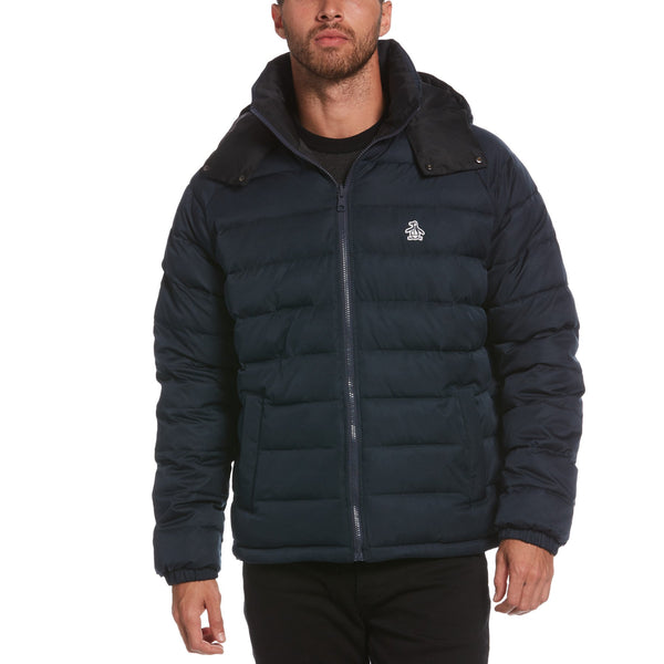 Lightweight Hooded Puffer - Dark Sapphire
