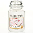 Large Jar Snow In Love